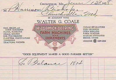 Check from June 1, 1928